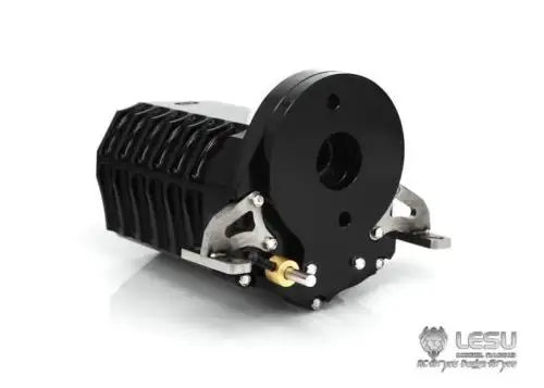 Коробка передач LESU с высоким крутящим моментом 3 класса трансмиссия A 1/14 RC Tmy
