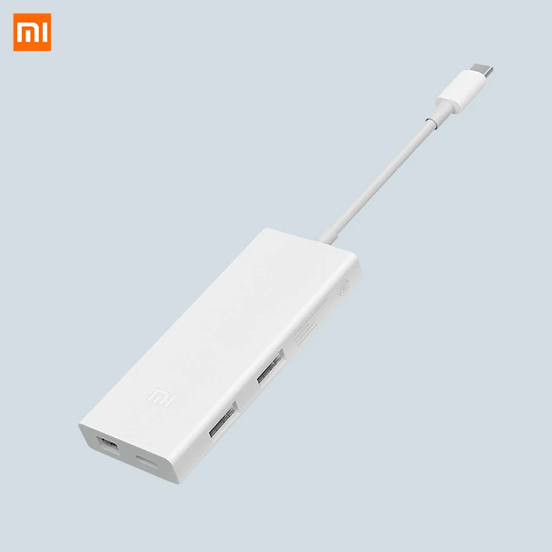 

Type C Xiaomi USB-C to Mini DisplayPort Multi-function Adapter 4K HD Smart Charge For Macbook Mi Laptop Tablet Type-C Phone