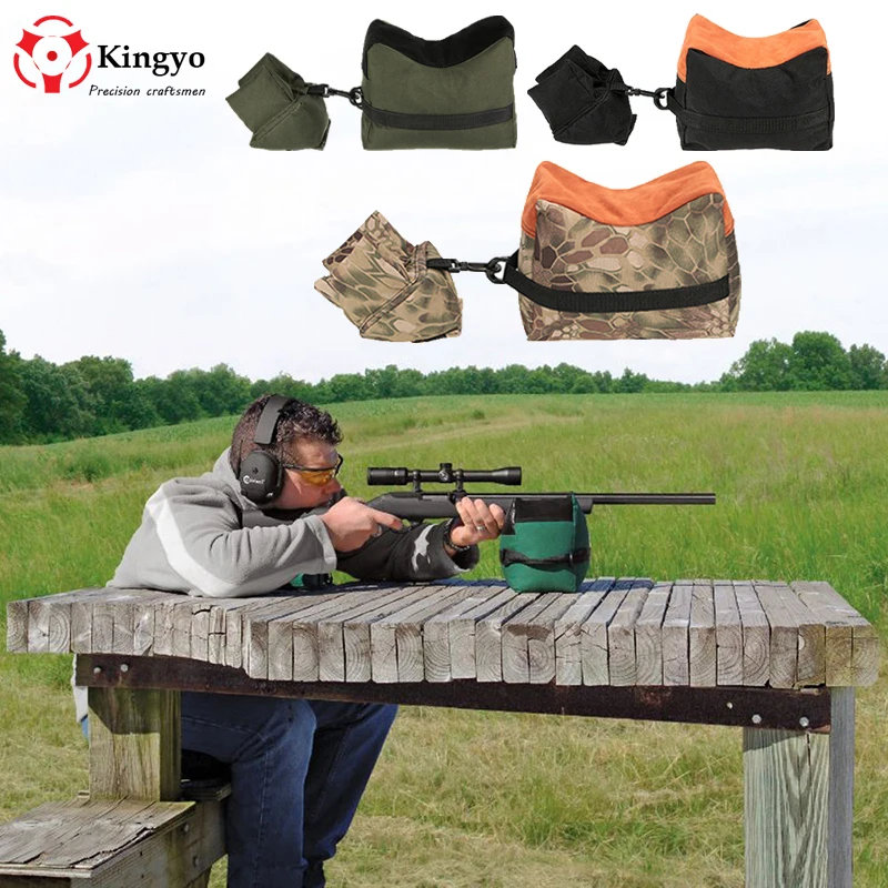 Rest Filled Sand Bag Rifle Gun Stand Hunting DeadShot Rear Shooting
