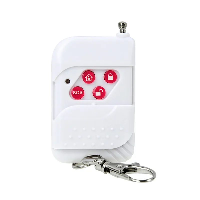 

DANMINI 315MHz 433MHz White Plastic remote control press switch 12V For Home Alarm Security System Transmission distance 300 m