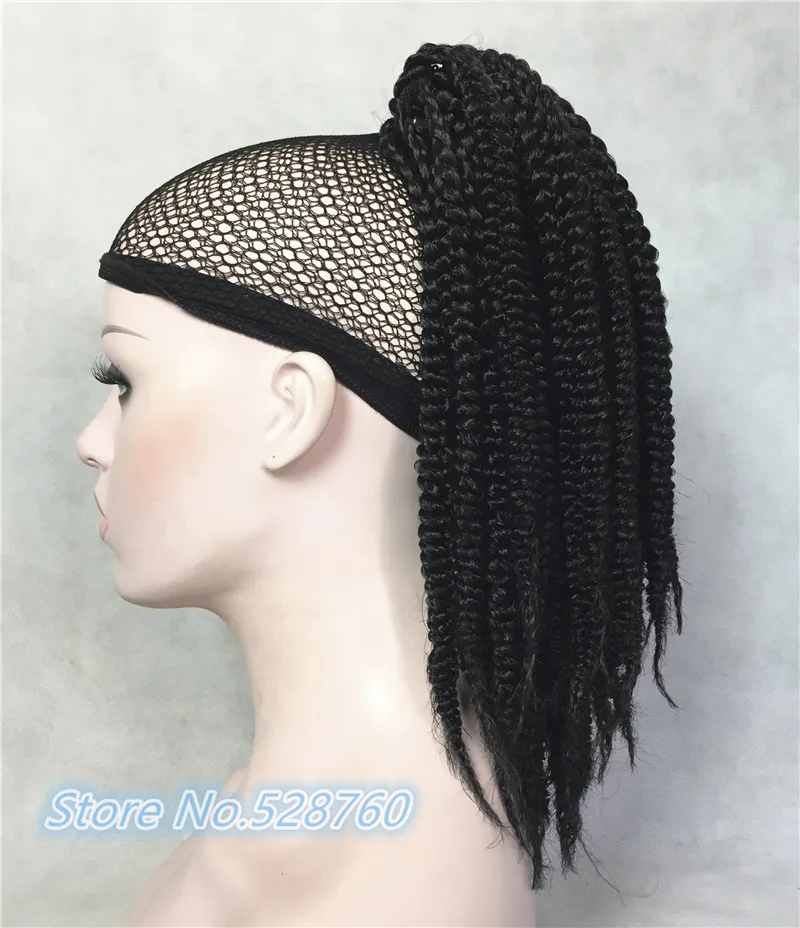 Twist Crochet Braids Hair Weave Ponytail Hairstyles Black box braids ...