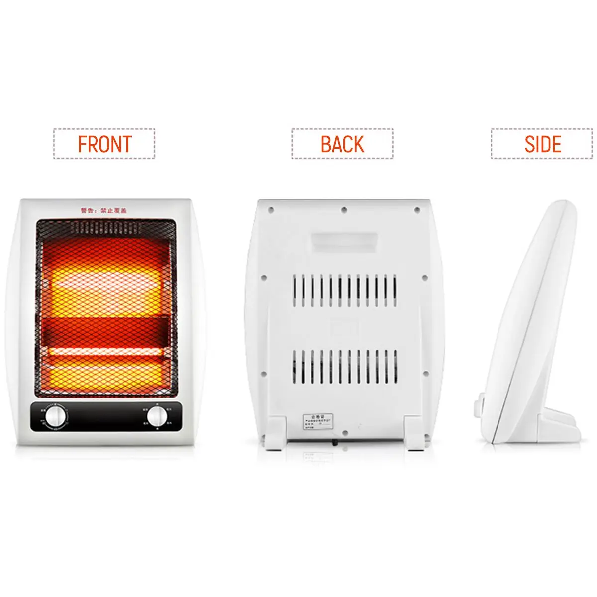 400W-800W Mini Fan Heater Electric Heater Desktop Household Handy Heater Radiator Warmer Machine Low Noise For Winter