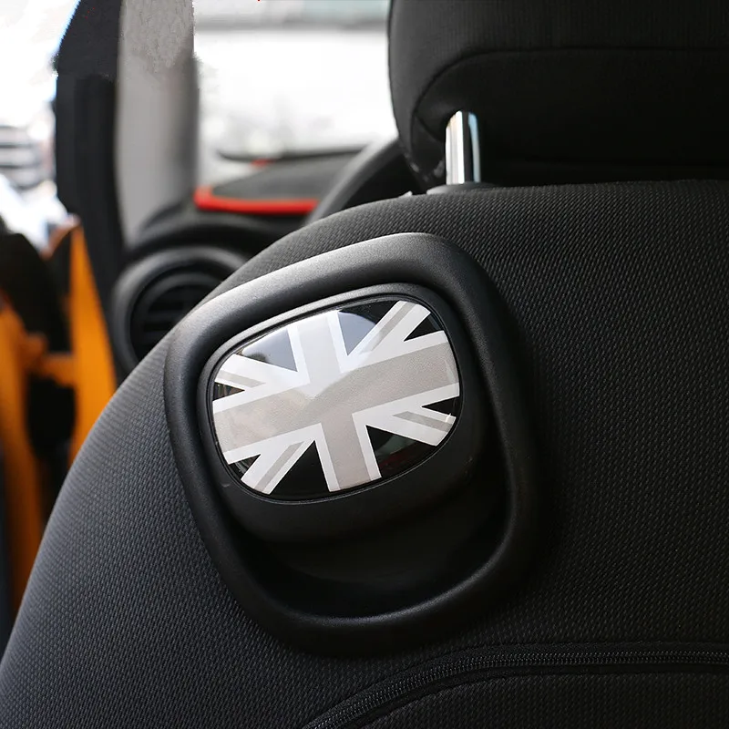 1 пара наклейки на заднее сиденье автомобиля для Mini Cooper F56 хэтчбек F55 Hardtop интерьер