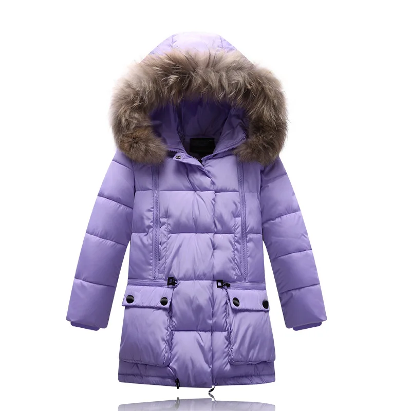 girls purple winter coat