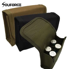 Высокое качество 3 цвета 10 единиц снарядов чехол Тактическая Винтовка полуавтомат запаса нейлон кейсы для хранения журналов поясная сумка для охоты