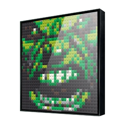 Isometric Pixel Art 32x32 кубики в горошек 1x1 Мини квадратные строительные блоки настенные портреты DIY Украшение дома Совместимо с L* goeLY - Цвет: 055