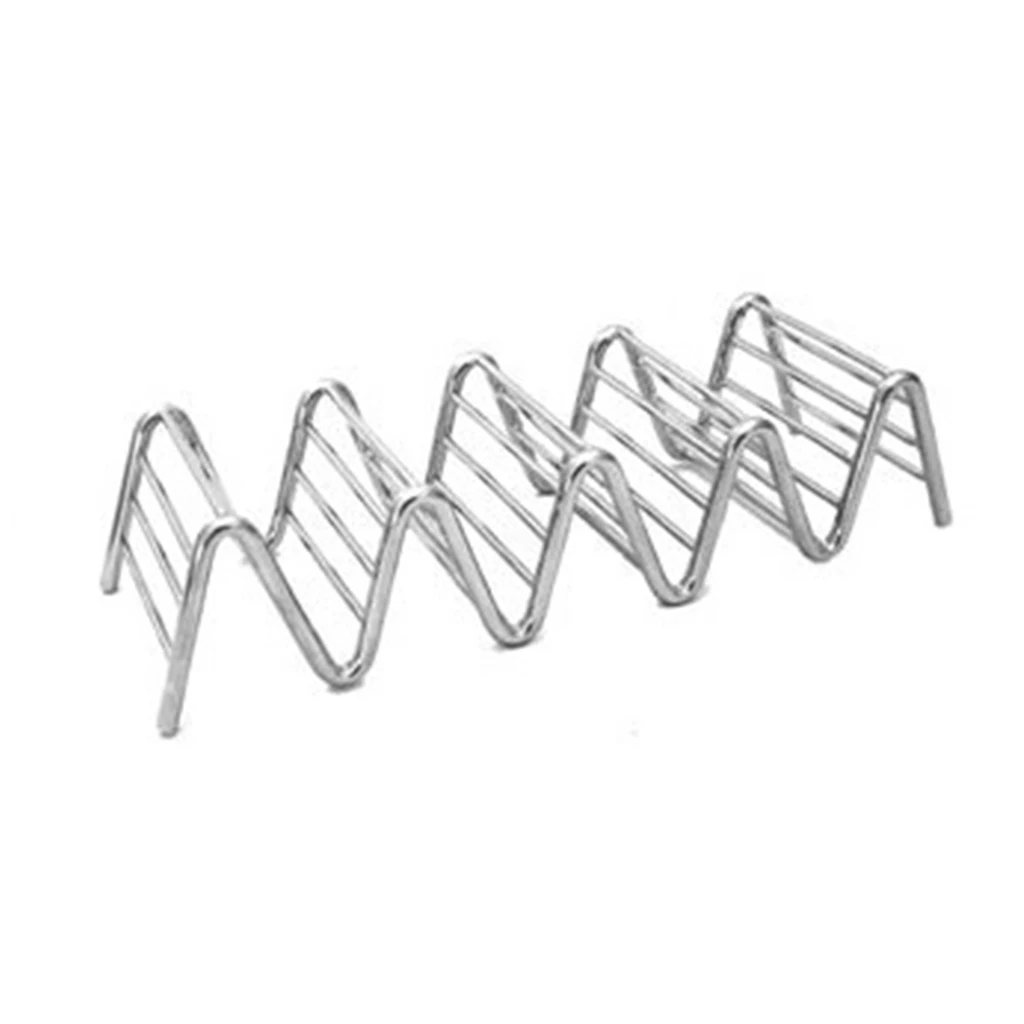 Taco Server Taco Holder Hot Dog Holder Stand Taco Display Rack 4~ 5 Slot