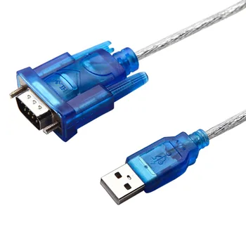 

USB to RS232 COM Port Serial 9 Pin DB9 Adapter Cable Converter for Win10/8/7/xp