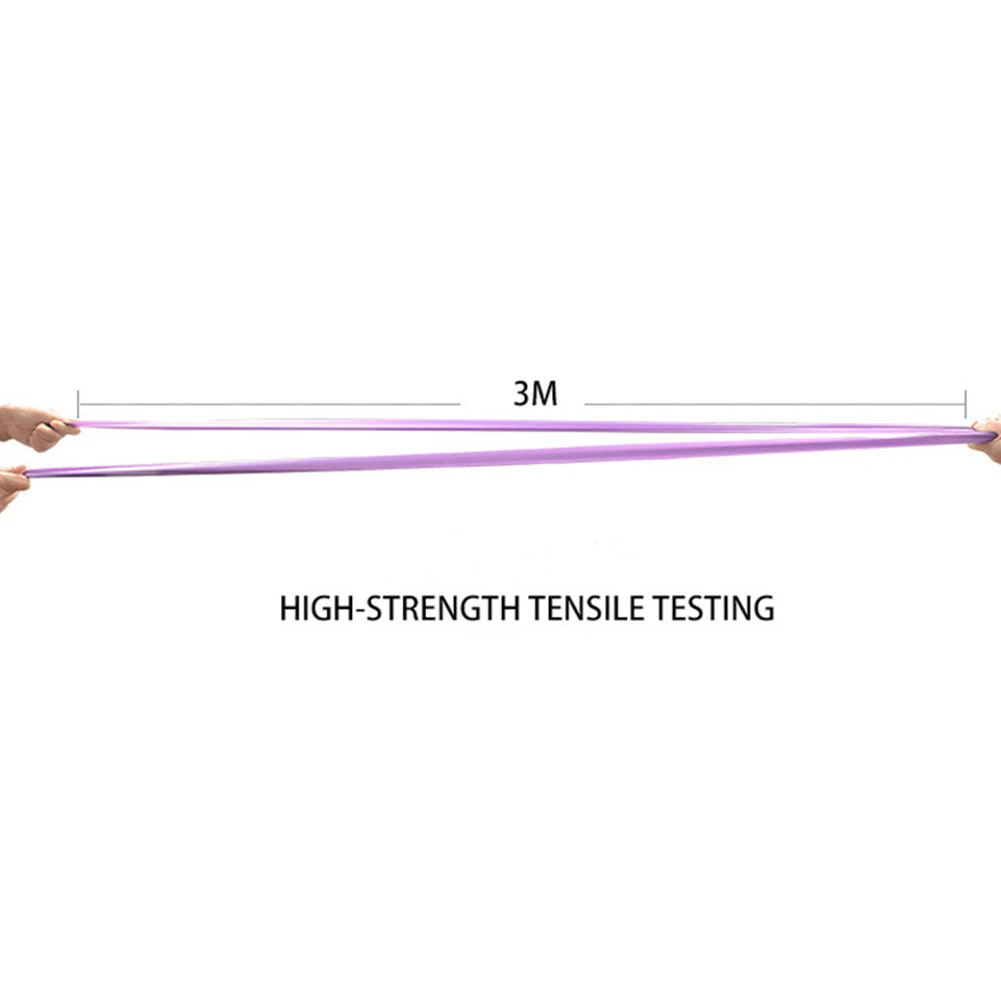Латексная Йога Эластичный пояс-стрейч ремень натяжение Эспандеры тренировка тяги ремень 5 цветов