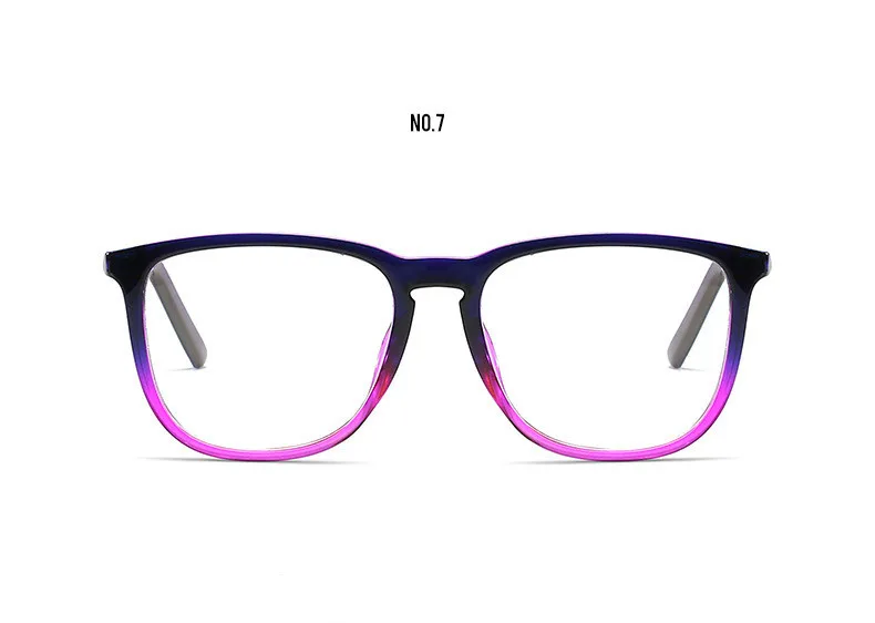 Imwete оправа для очков для мужчин и женщин прозрачная оправа для линз винтажные металлические очки женские дизайнерские прозрачные очки в леопардовой оправе - Цвет оправы: Светло-фиолетовый