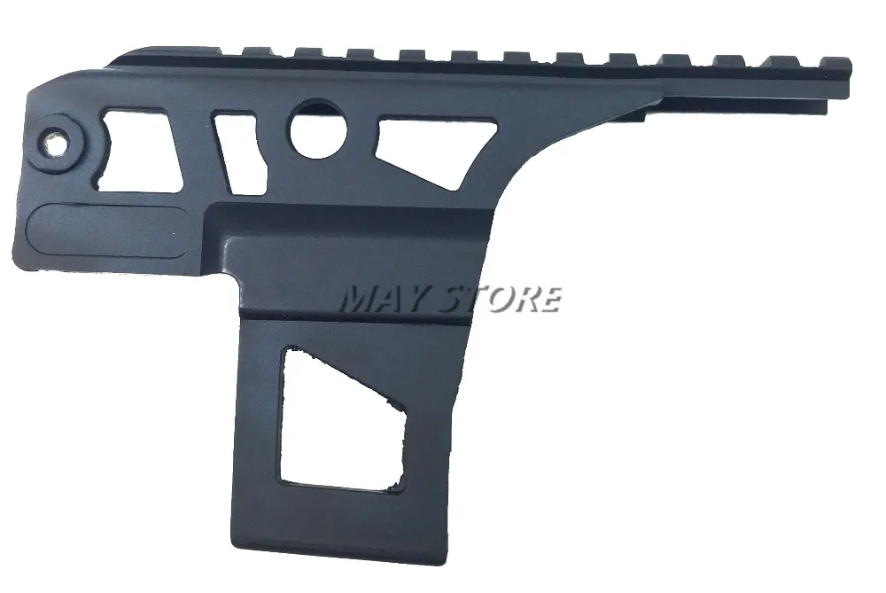 

AK 47 Ris Rail side front Top Scope Flashlight Laser Dot Sight Mount receiver weaver for hunting