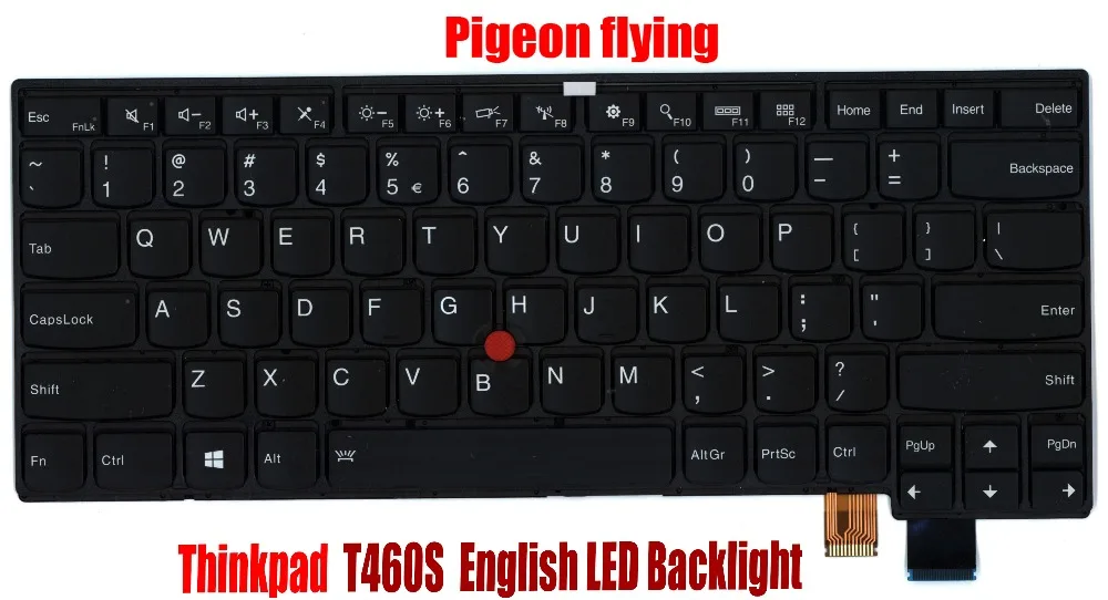 

Apply to Thinkpad T460S keyboard English /USA LED Backlight FRU 01YT172 00PA482 00PA564 01YR118