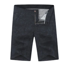 Летние мужские пляжные шорты с принтом, мужские шорты кэжуал, модные стильные мужские шорты-бермуды, большие размеры 38