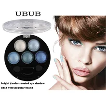 UBUB супер популярность 5 цветов запеченные тени для век модный