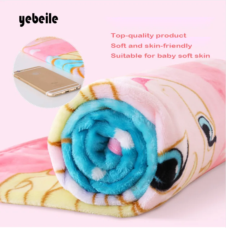 

Yebeile cartoon Blanket Flannel Fleece Blanket Anime One Piece Printed Sofa Warm Bed Throw Blanket Adult H Blanket