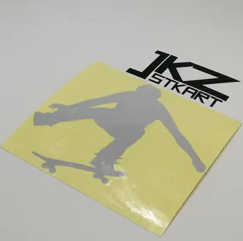 

JKZ STKART Vinyl Die Cut Car Sticker Decal Skateboard Sports 13 x 10.3 cm for Motor Bike Truck Helmet Decorated Stickers