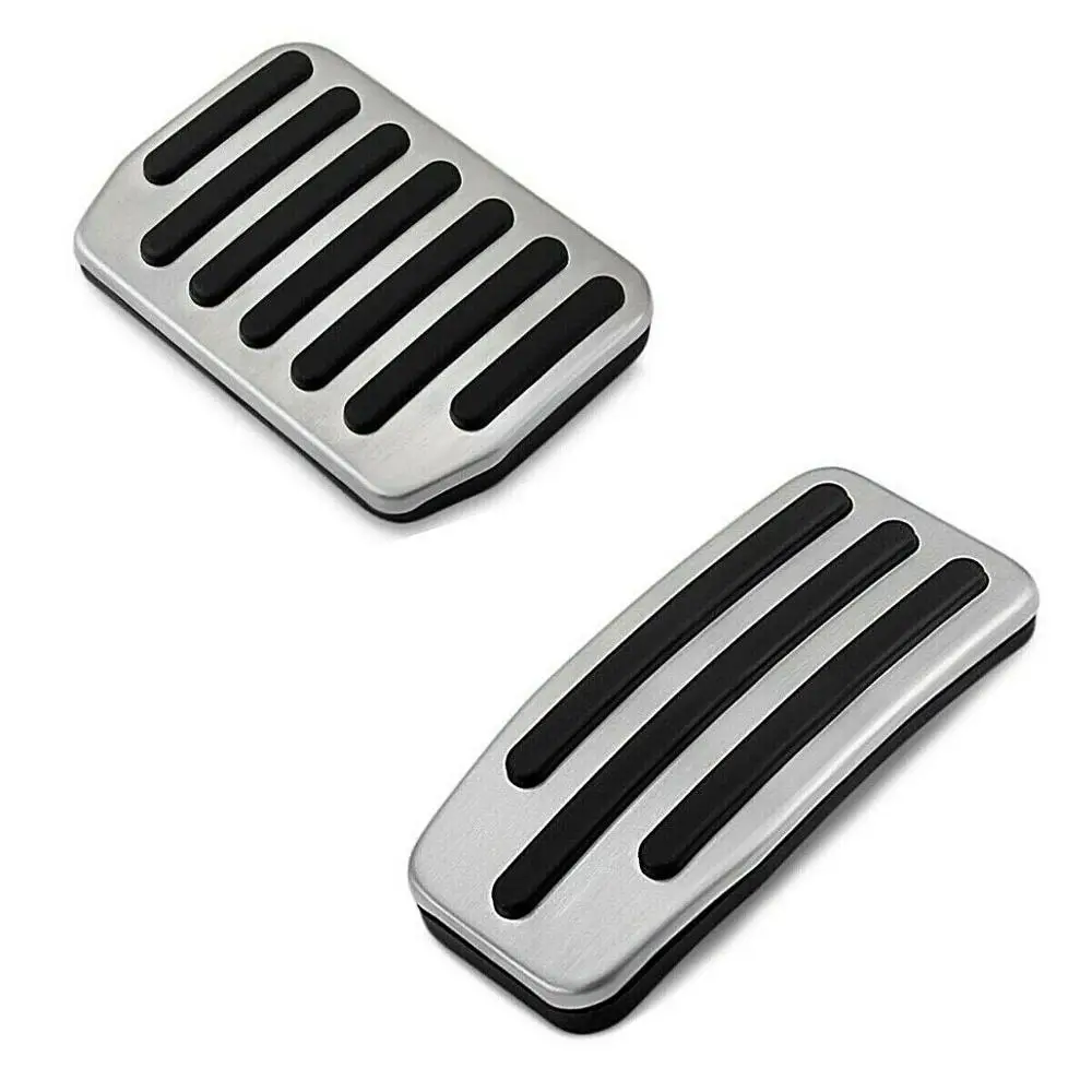 

Alloy Foot Pedal Covers Non Slip Accelerator Brake Replacement Car Foot Pads For Tesla Model 3