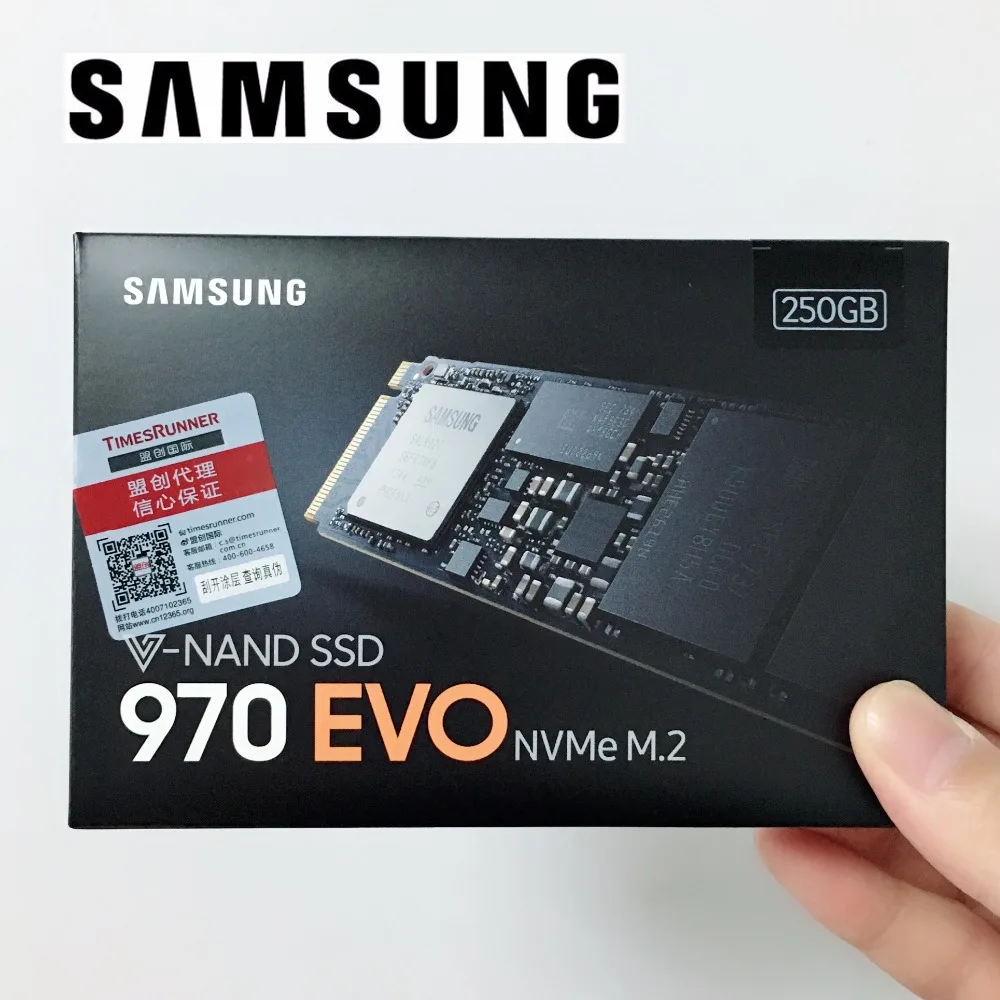 Meilleur SAMSUNG 970 EVO 970EVO 250 gb NVMe M.2 SSD PCIe 3.0x4 PC De Bureau Ordinateur Portable Serveur Interne Solid State dribe 250g SSD 500 gb 1 tb 2 tb