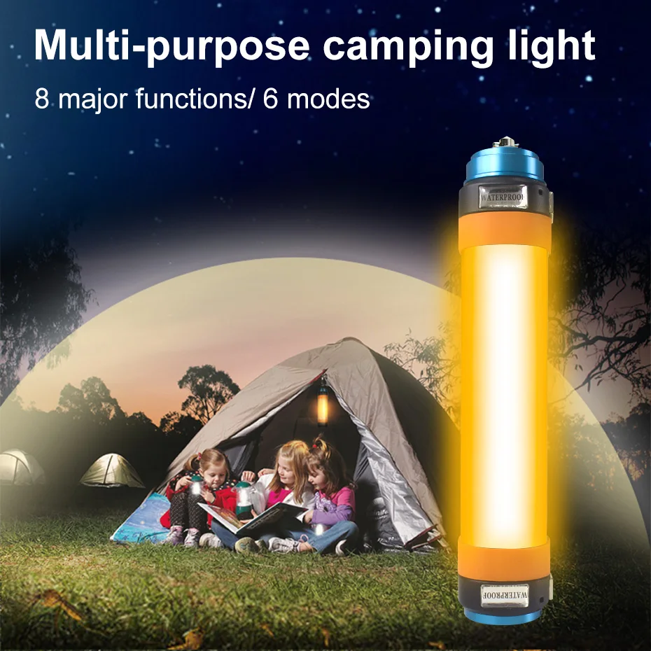 

USB Rechargeable Portable LED Camping Lantern Super Bright Portable Lanterns Multi-functional Led Camping Lights for Emergency
