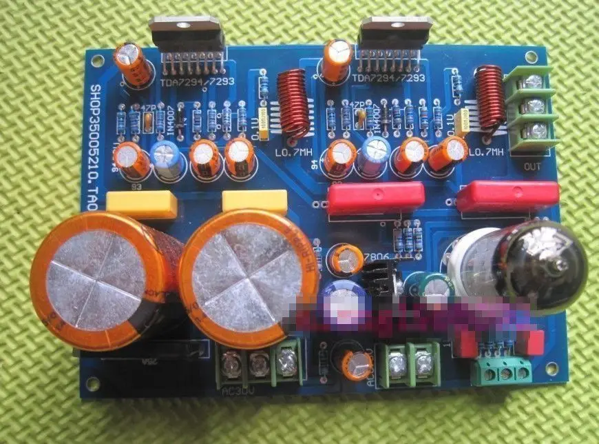 HIFI Tube 6N11 + TDA7293 Stero Power amp board 100W * 2 AC28 0 AC28V|board|board |