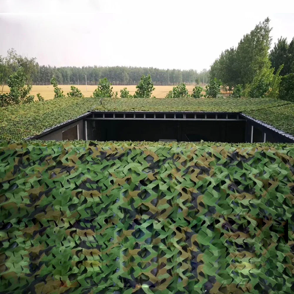

1.5X1.5m To 3X6m Outdoor Camping Camouflage Nets Camo Military Net Car Cover Army Hiking Sun Shelter Tent Hunting Blind