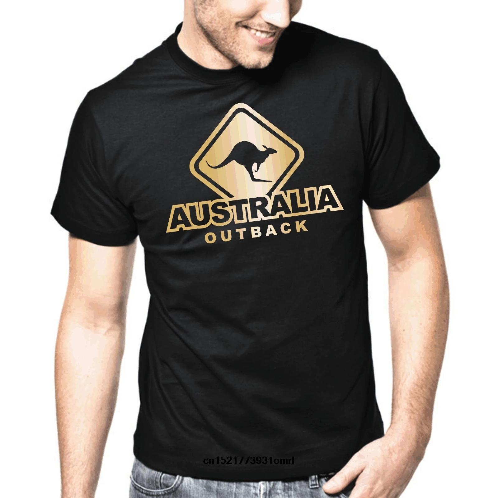 Мужская футболка Австралия-Outback Australien by Nguru Canguro Crossing модная wo men | одежда