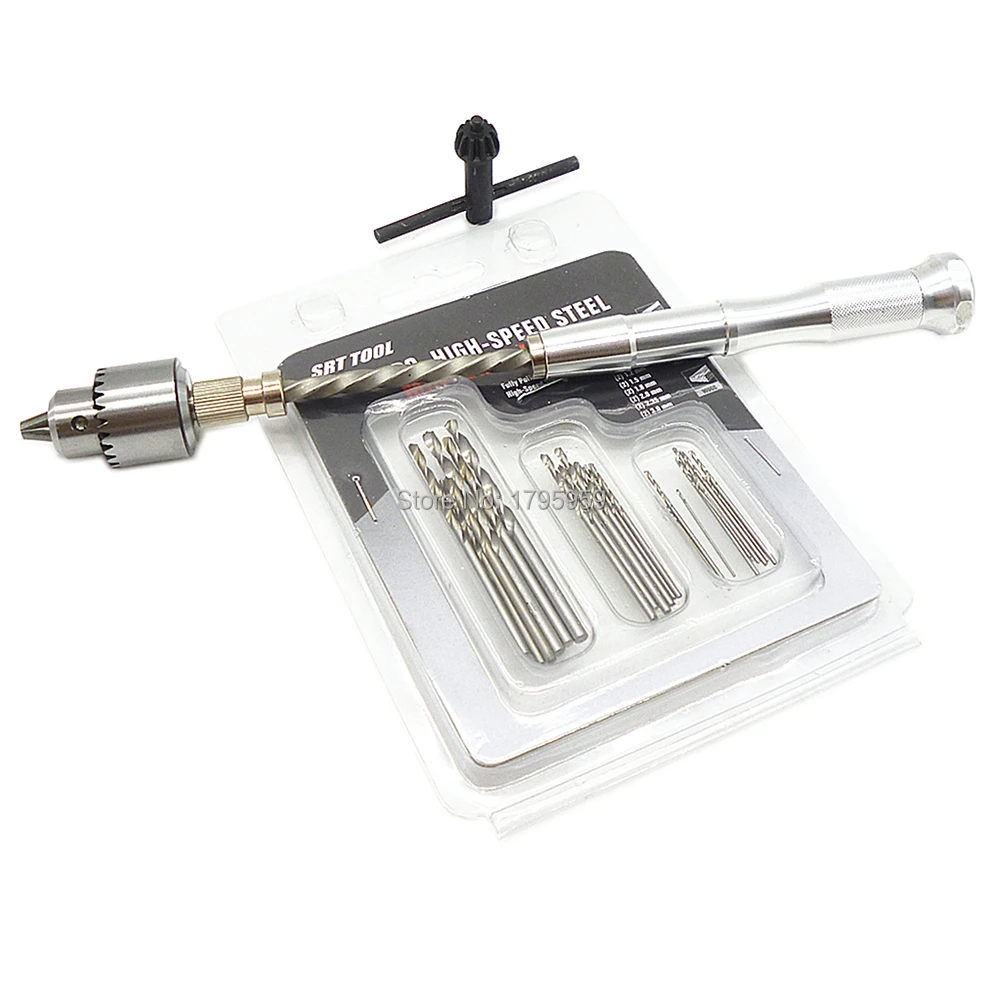 Semi Automatic Manual Hand Drill Chuck Clamping Range 0.3 4mm Mini Pin