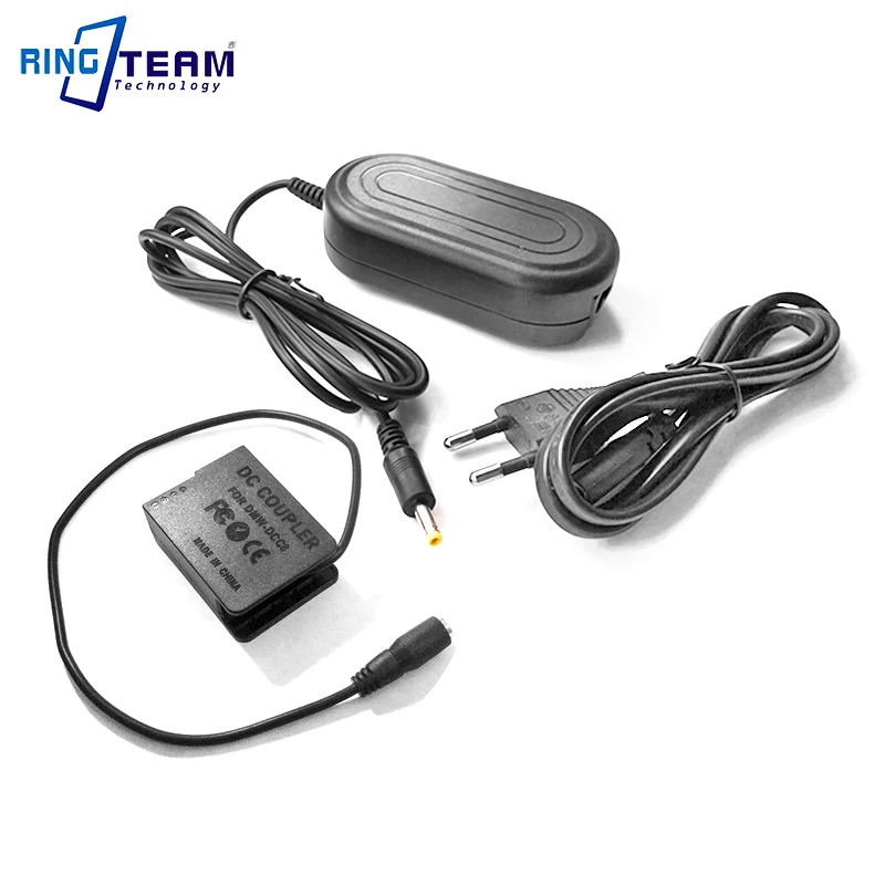 Cena Adapter zasilacza ac zestaw DMW AC8 + DMW DCC8 (DMW BLC12) dla Panasonic Lumix GX8 FZ1000 FZ300 FZ200 G7 G6 G5 GH2 GH2S G80 G85 kamery