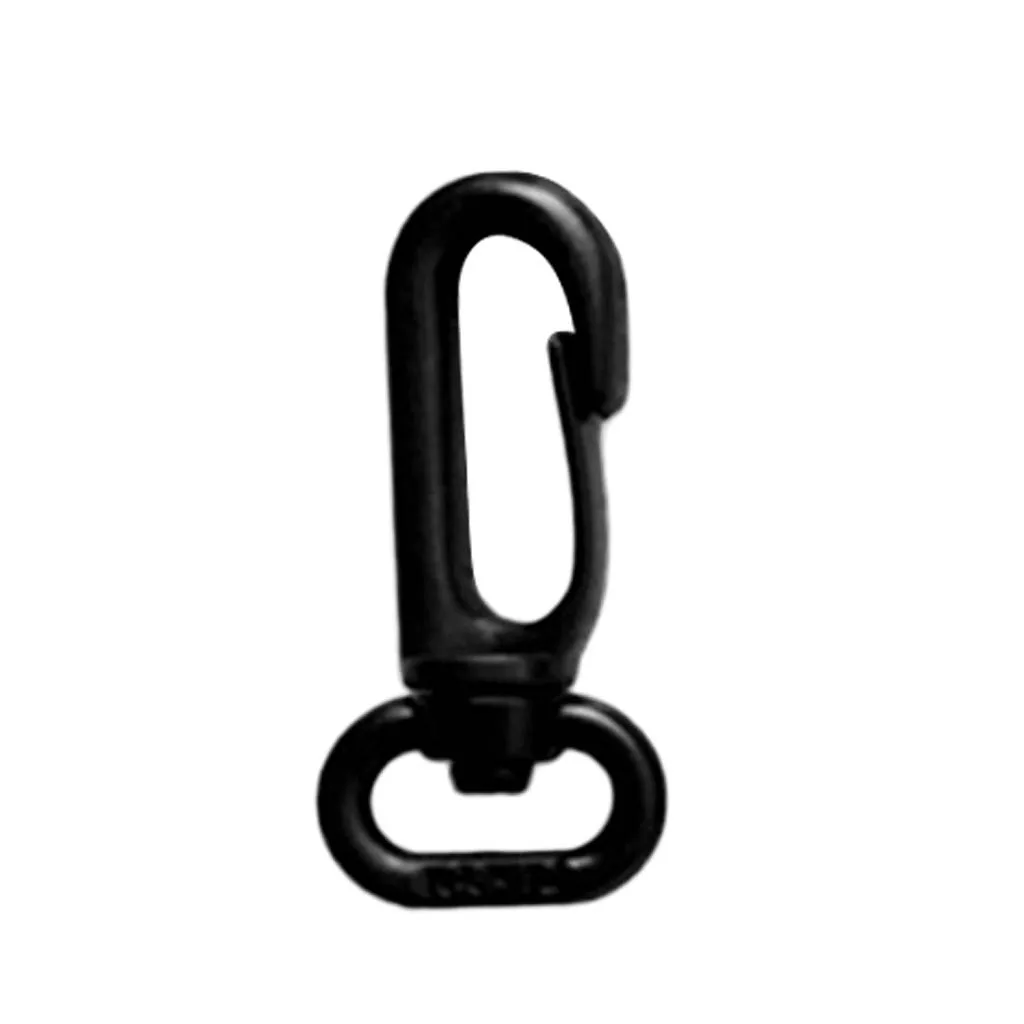 

10 Pcs Lightweight 4cm Swivel Snap Hook Clip Fits 12mm Webbing Strap Lanyard Multi Purpose Camping backpack Carry Carabiner Tool