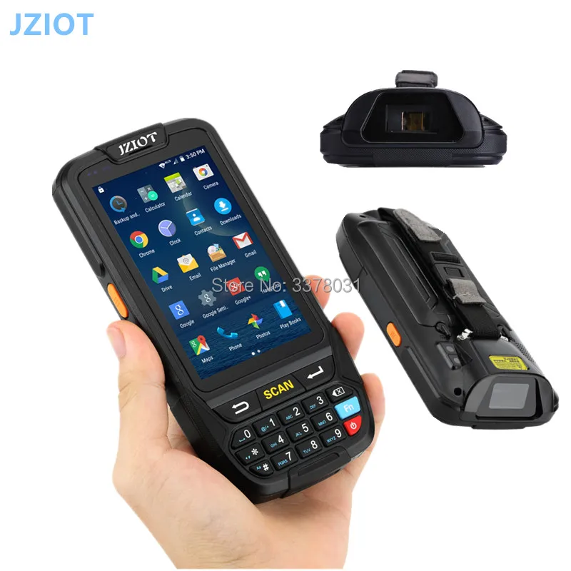 

1D 2D Laser Barcode Android barcode Scanner IP65 Waterproof Phone PDA Handheld Terminal Data Collector inventory Logistics