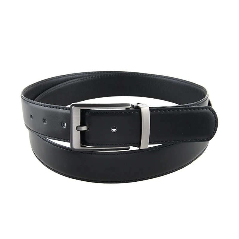 

Good Quality Genuine Leather Man Belts Cow Leather Mens Business Belts Big Size Adjustable Mens Hole Belt 130 135cm Black Straps