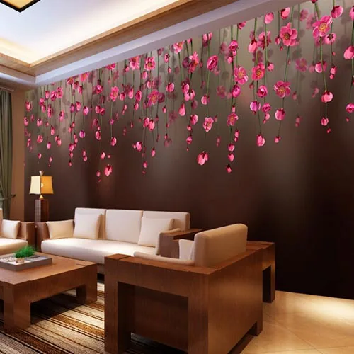 3D Wall Murals Wall Paper Mural Luxury Wallpaper Bedroom for Walls Home Decoration Grande Fresque Murale Paysage Red Flower 3D Wall Murals Wall Paper Mural Luxury Wallpaper Bedroom for Walls Home Decoration Grande Fresque Murale Paysage Red Flower
