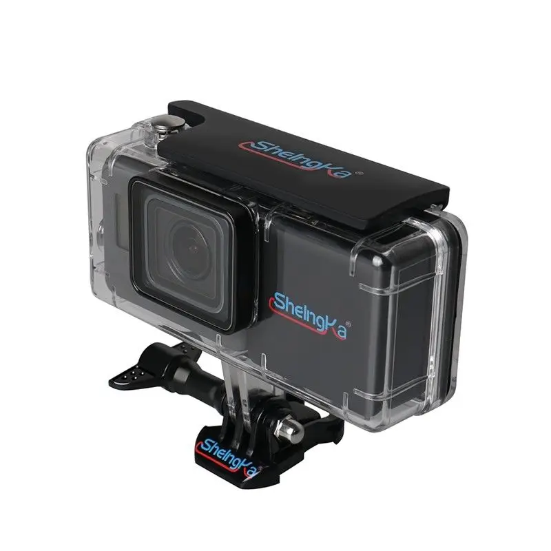 AAAE Sheingka Расширенный 40 м подводный водонепроницаемый корпус чехол для GoPro Hero 5 6