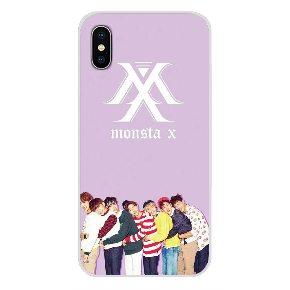 Монста х KPOP мальчик группа для Oneplus 3t 5T 6T Nokia детей возрастом 2 3 5 6 8 9 230 3310 1 7 Plus 2017 2018
