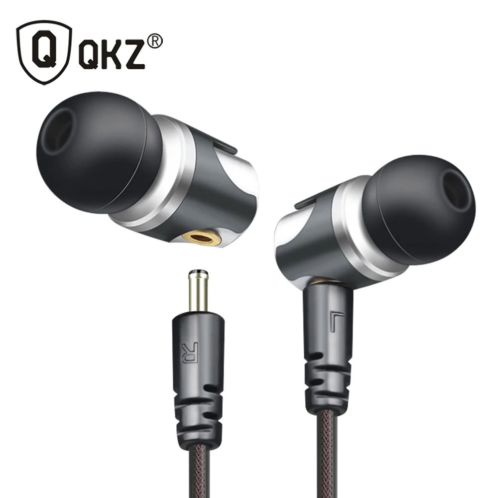

Earphone QKZ DM4 In Ear Earphones Dynamic With Mic Microphone Hybrid Unit HIFI Earphone Earbud Headset fone de ouvido Dj MP3