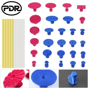 

PDR Paintless Dent Repair Tools 10 pieces Glue sticks 28 pieces Glue tabs