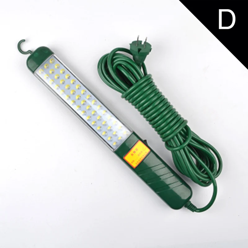 Аварийное светодиодное освещение с магнитными антиаварийными лампами для ремонта автомобиля, световое освещение с подсветкой, внешнее освещение для безопасности - Цвет: D