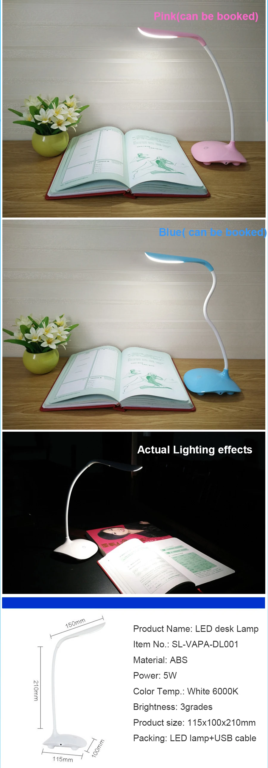 Charging desk Lamp-Descriptions picture 2