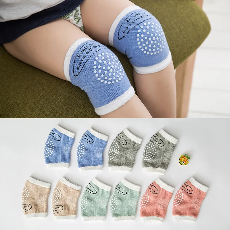 New Kids Knee socks caps children's knee pads Baby Safety cotton