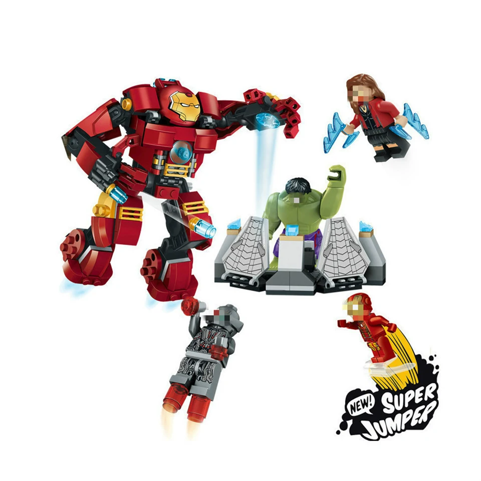

Iron Man Hulk Buster Set Bricks Building Blocks Compatible Super Heroes 76031 Model Boy Birthday Gift Toys