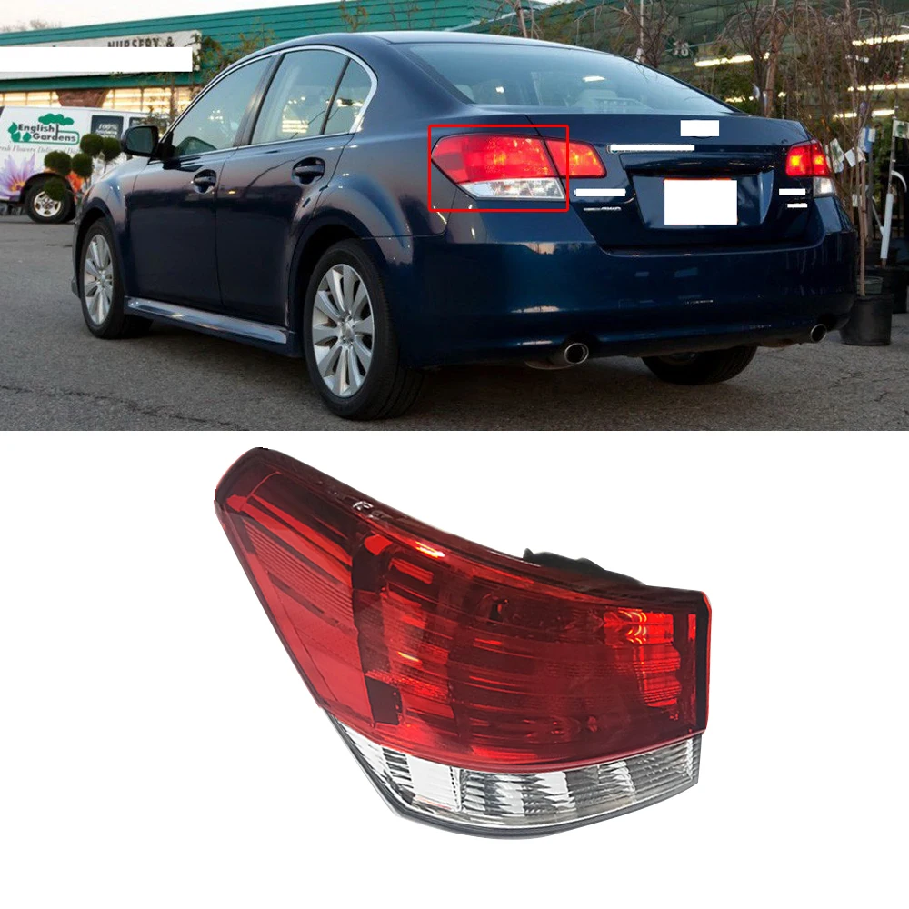 

CAPQX For Subaru Legacy 2010-2014 Rear Bumper Tail Light Brake Light Parking Stop Warning Lamp Taillight Taillamp Light Assembly