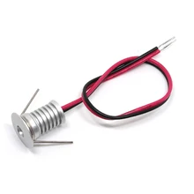 10 шт./лот DC12V 1 W Светодиодный прожектор теплый белый холодный белый Светодиодный burined лестница пятно света 1 Вт Светодиодный Кабинетная потолочная лампа