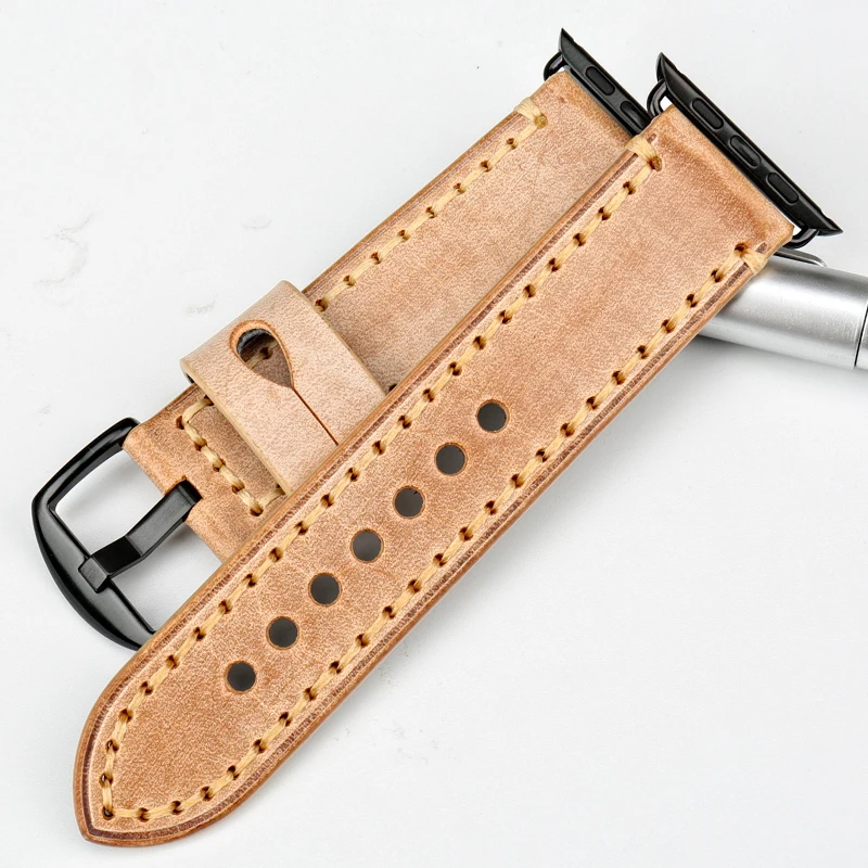 Ремешок MAIKES для Apple Watch Band 42 мм 38 Series 1 2 3 4 iwatch браслет 44 40 оранжевые браслеты из