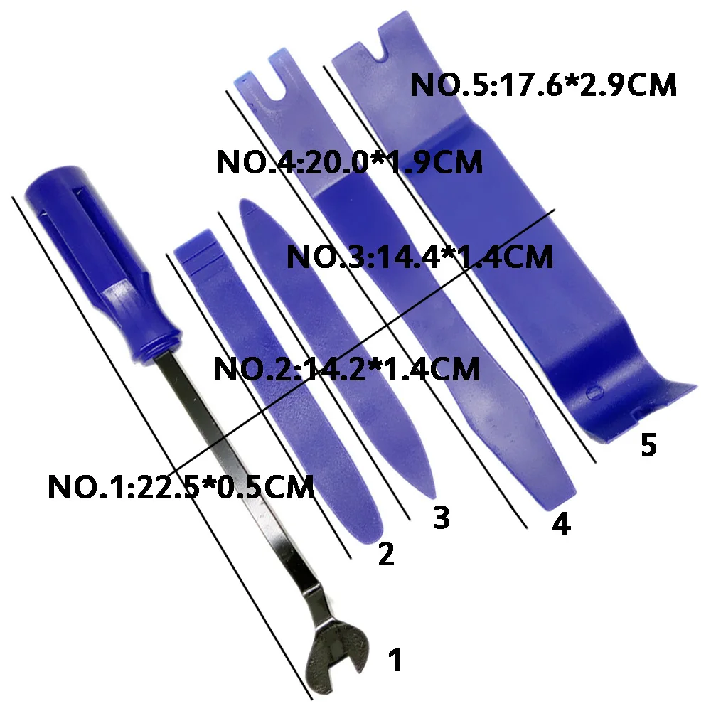 CNIKESIN Инструменты для удаления обивки автомобиля, панель с зажимом для двери, наборы для удаления обивки с крепежом, инструмент для удаления обивки и установки