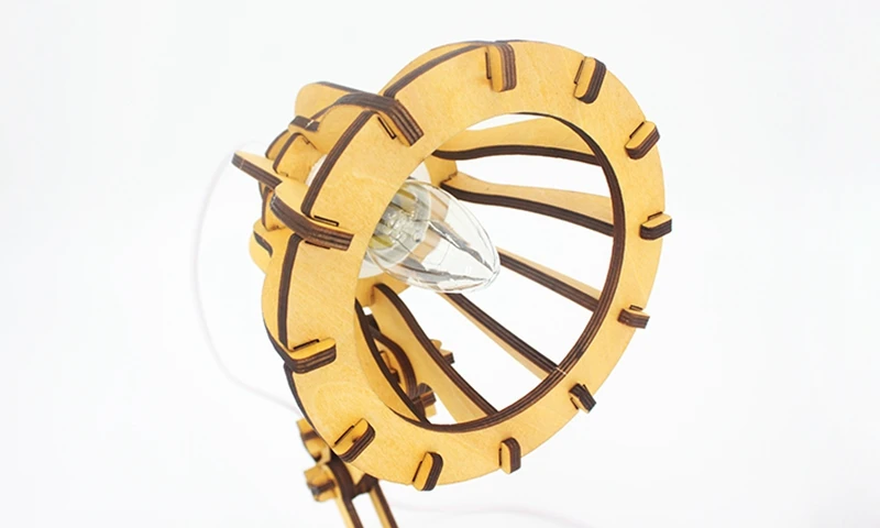 Horsten Creative Retro Coffee Shop Table Lamp Wood Vintage Desk Lamp E27 Bulb 110V 220V DIY Bedroom Bar Table Desk Light (10)