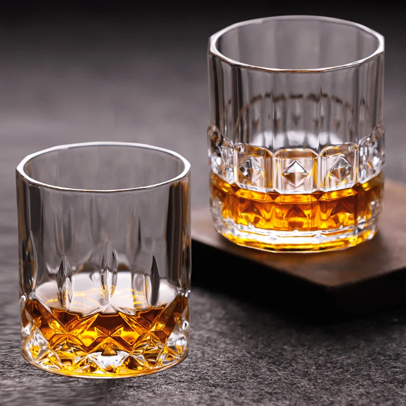 Shot Whiskey Crystal Glass Party Wedding Wine Liquor Glass Coffee Tea Cup for Beer Spirits Funny Glasses European Creative Gifts