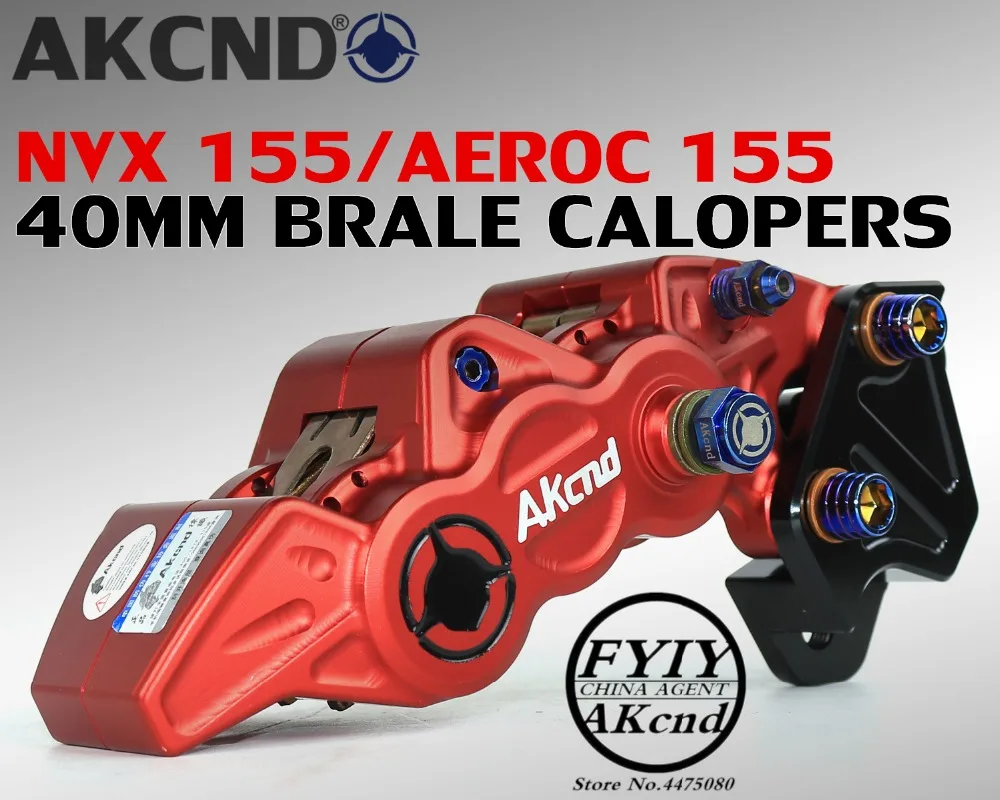 

For Yamaha nvx155 aerox155 40mm brake caliper bracket motorcycle modifivation CNC aluminim alloy brake caliper bracket
