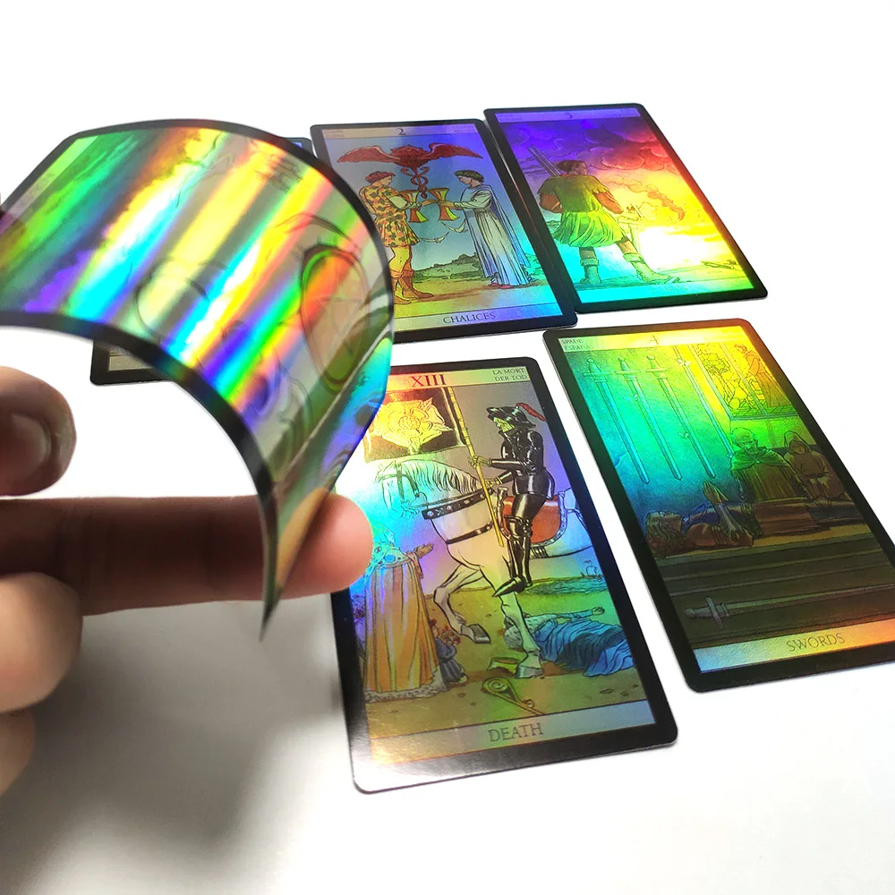 Английская испанская французская версия Shine Waite Tarot карты гадание Фортуна