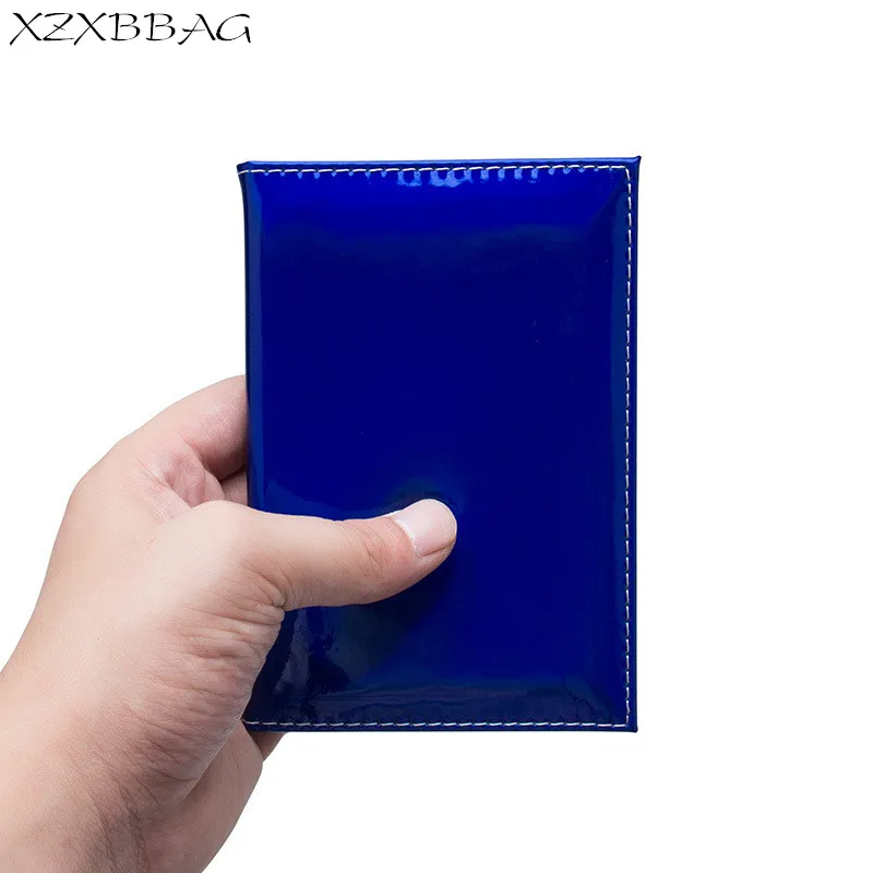 XZXBBAG Модный Лазерный чехол для паспорта из искусственной кожи унисекс держатель