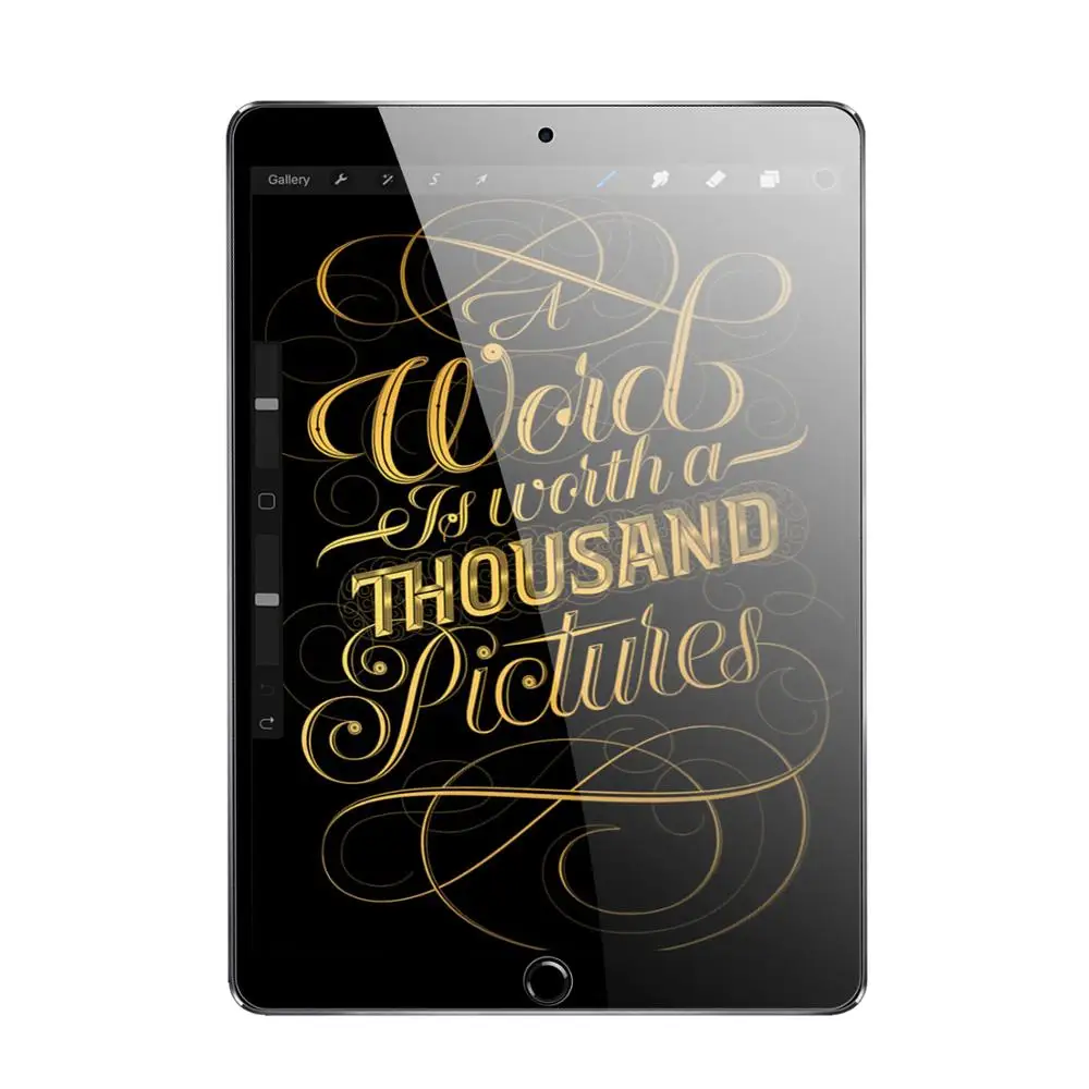 

Ultra Thin Tempered Glass Screen Protector for iPad 9.7